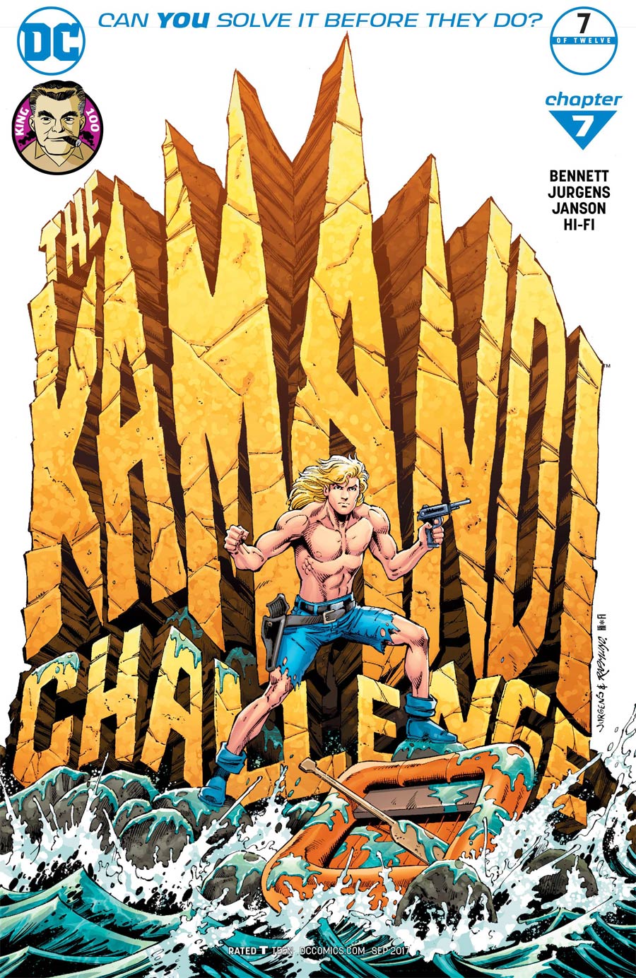 Kamandi Challenge #7 Cover B Variant Dan Jurgens & Klaus Janson Cover