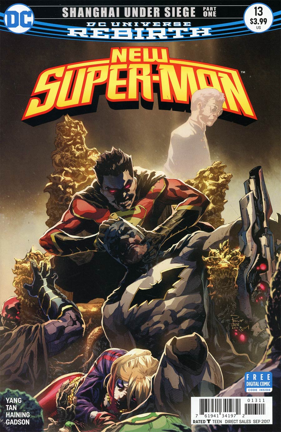 New Super-Man #13 Cover A Regular Philip Tan Cover