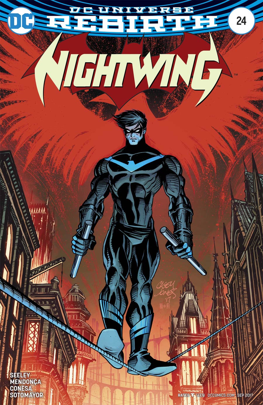 Nightwing Vol 4 #24 Cover B Variant Casey Jones Cover