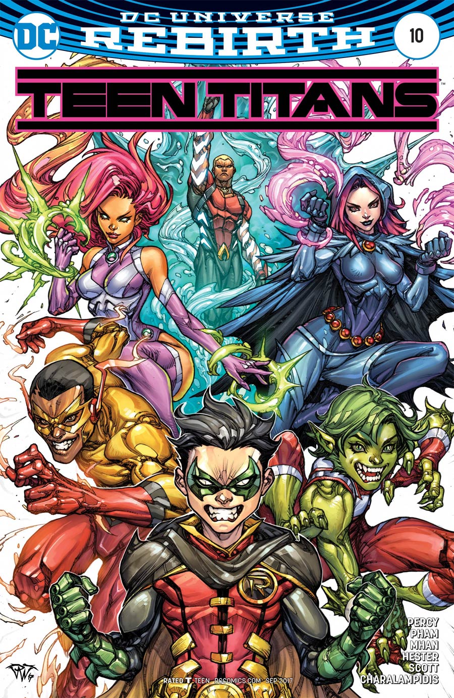 Teen Titans Vol 6 #10 Cover B Variant Paolo Pantalena Cover