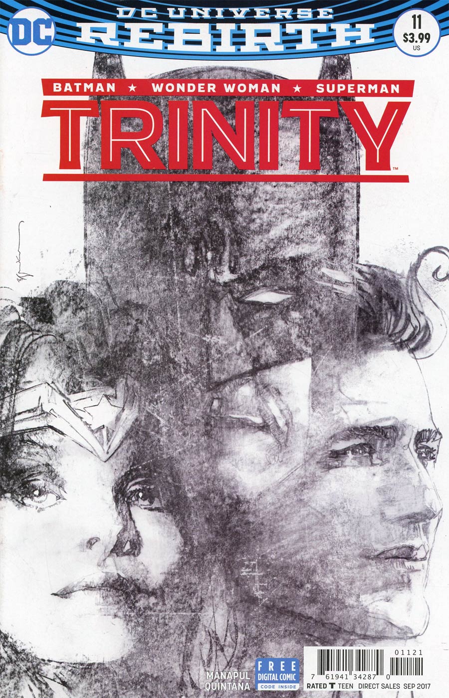 Trinity Vol 2 #11 Cover B Variant Bill Sienkiewicz Cover