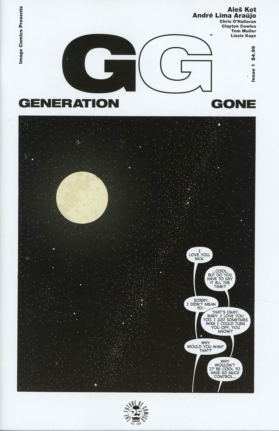 Generation Gone #1 Cover A 1st Ptg Regular Andre Araujo & Chris OHalloran Cover