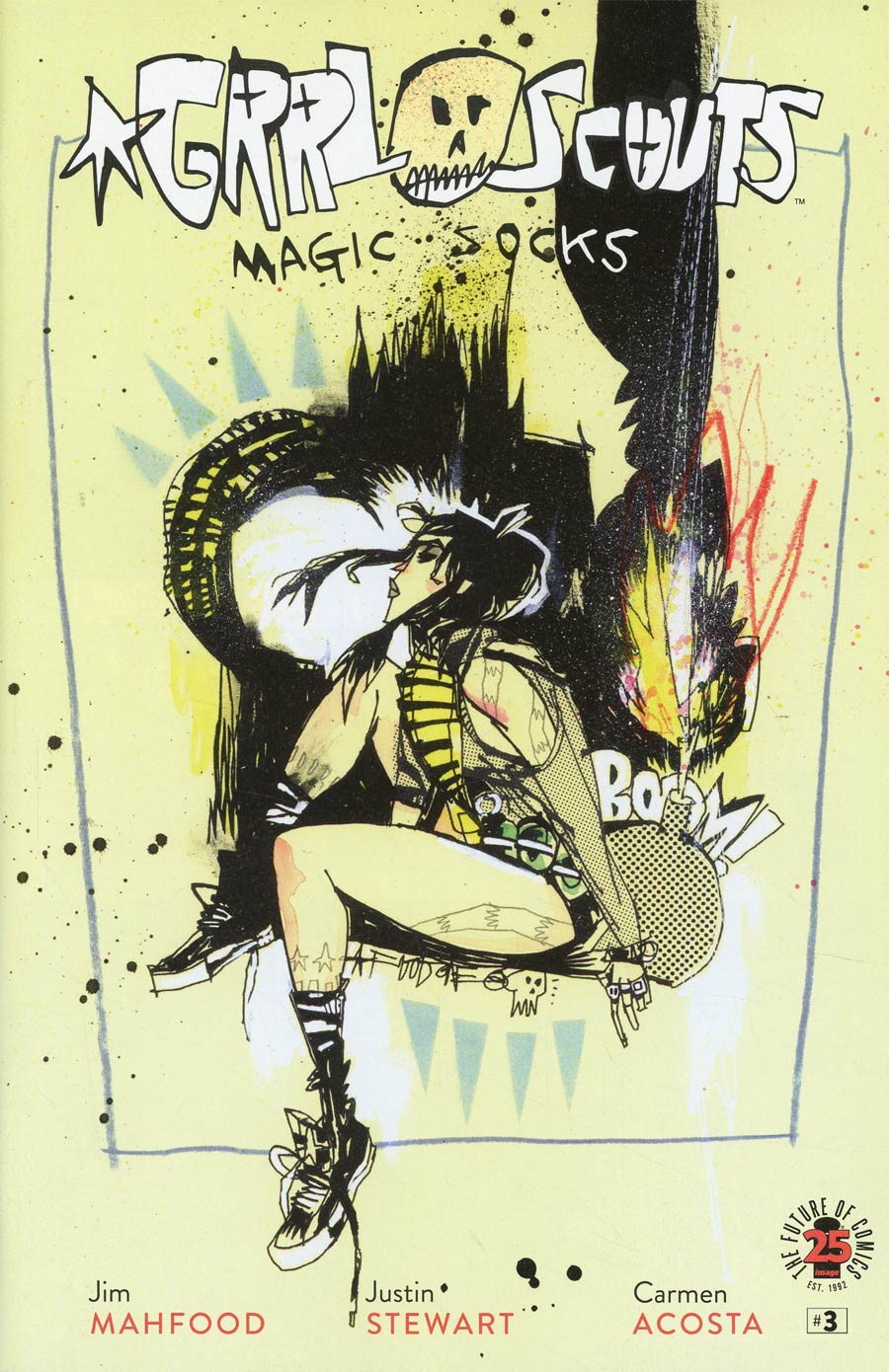 Grrl Scouts Magic Socks #3 Cover A Jim Mahfood