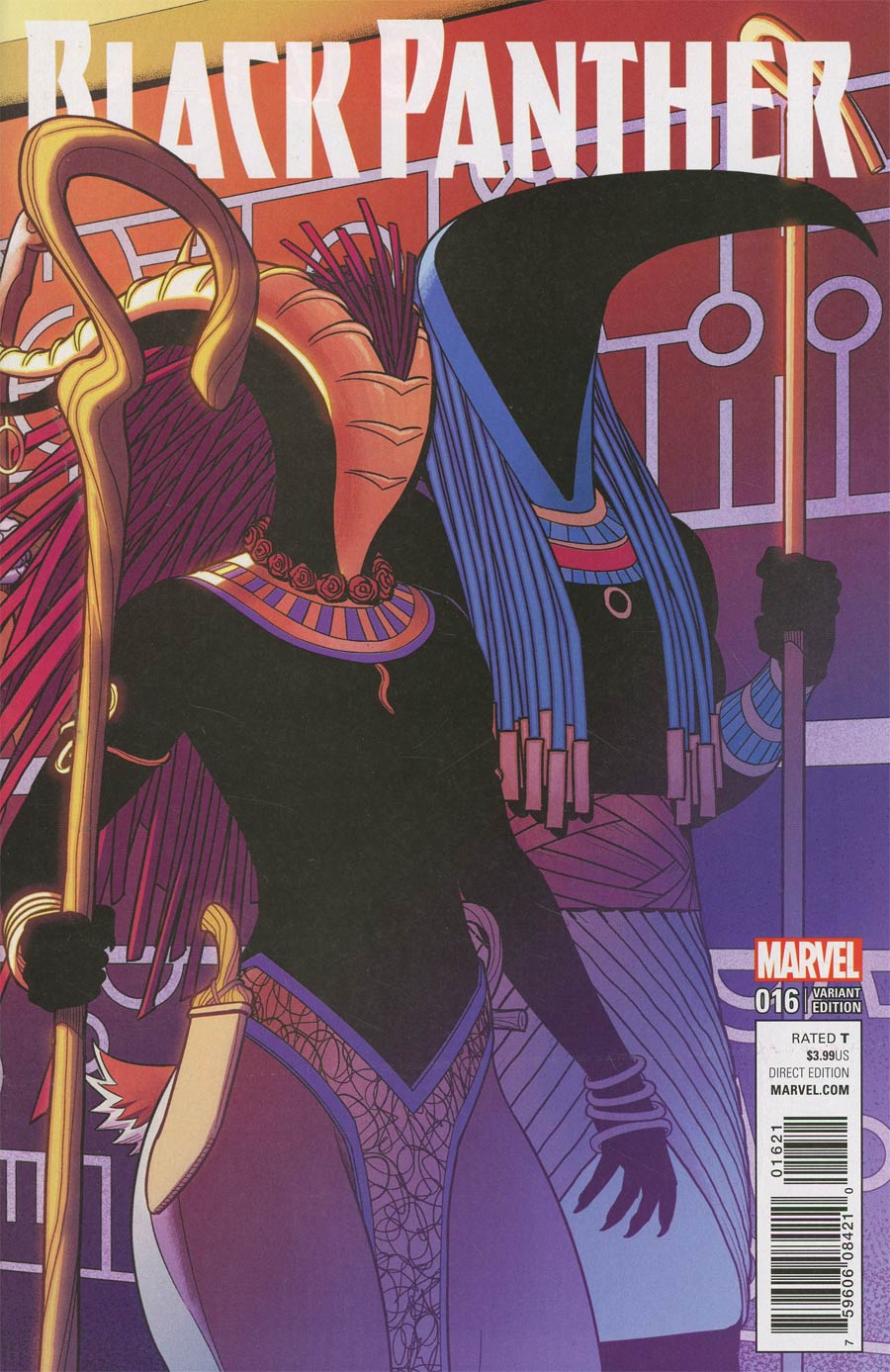 Black Panther Vol 6 #16 Cover B Variant Jamie McKelvie Connecting Cover