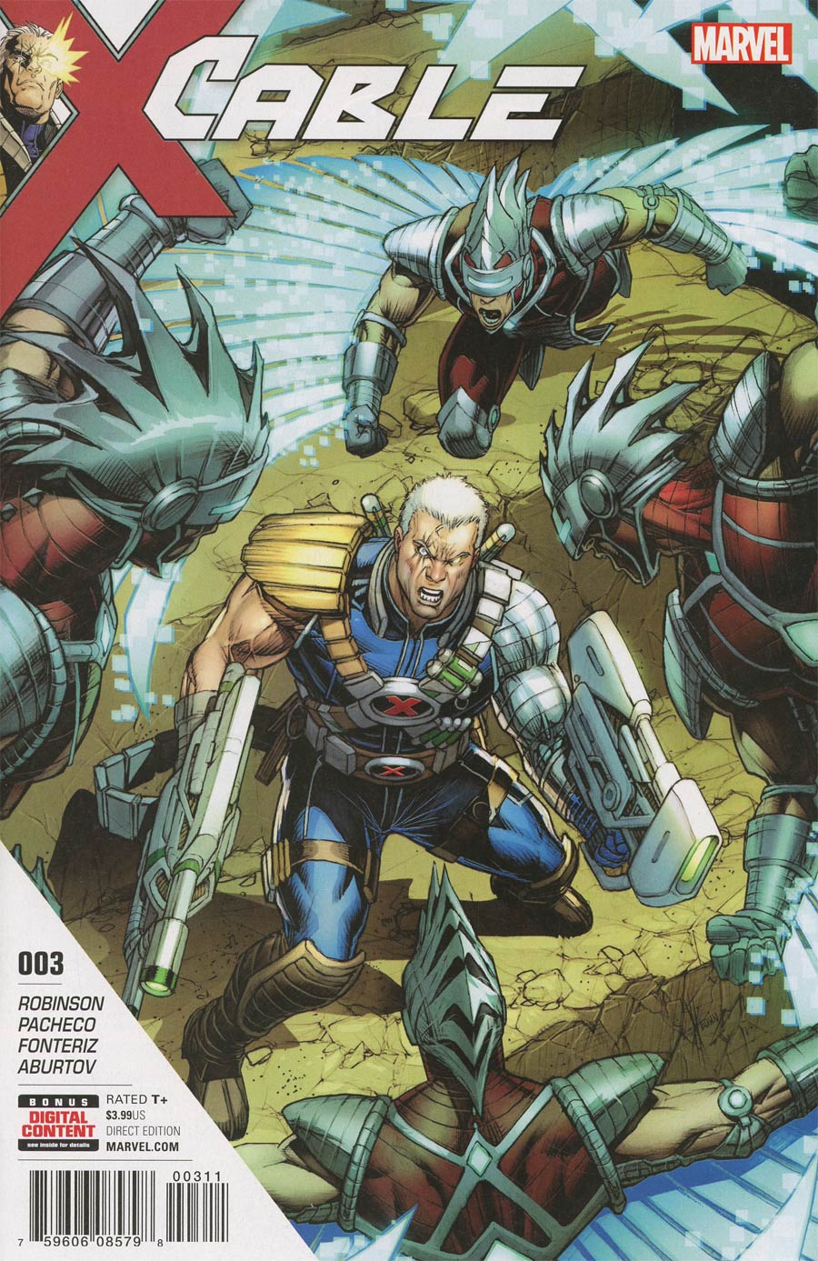 Cable Vol 3 #3 Cover A Regular Dale Keown Cover