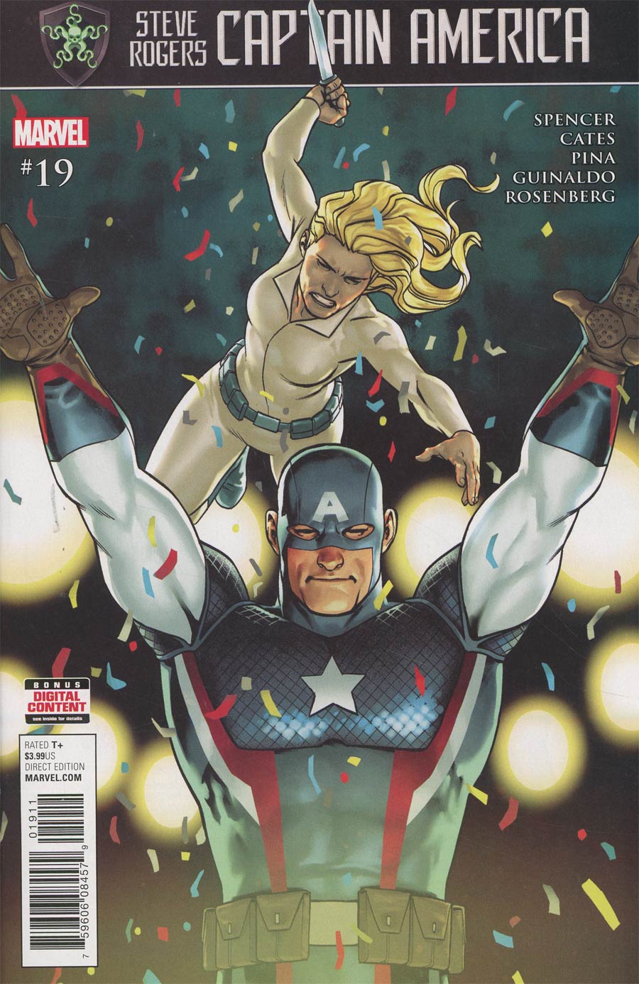 Captain America Steve Rogers #19 Cover A Regular Jesus Saiz Cover (Secret Empire Tie-In)