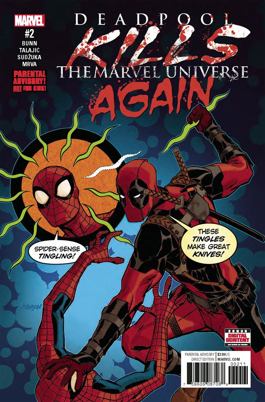 Deadpool Kills The Marvel Universe Again #2 Cover A Regular Dave Johnson Cover