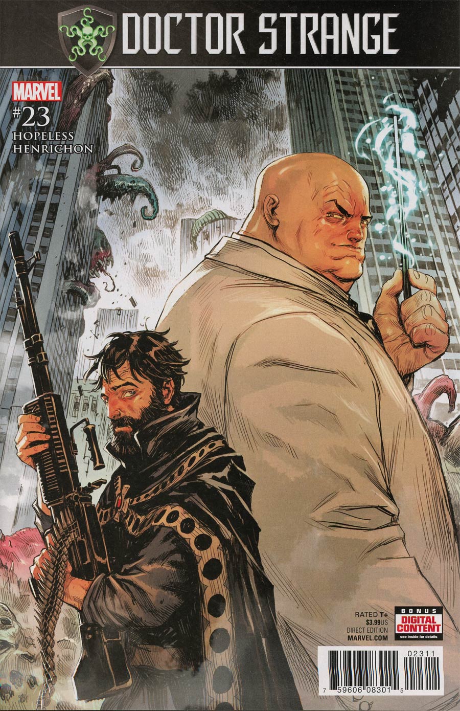Doctor Strange Vol 4 #23 Cover A Regular Niko Henrichon Cover (Secret Empire Tie-In)