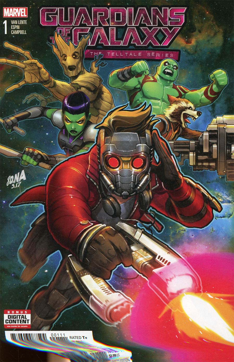Guardians Of The Galaxy Telltale Series #1 Cover A Regular David Nakayama Cover