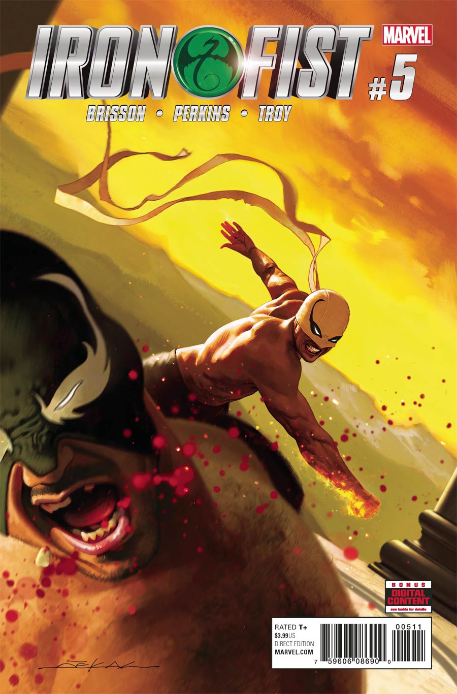 Iron Fist Vol 5 #5 Cover A Regular Jeff Dekal Cover