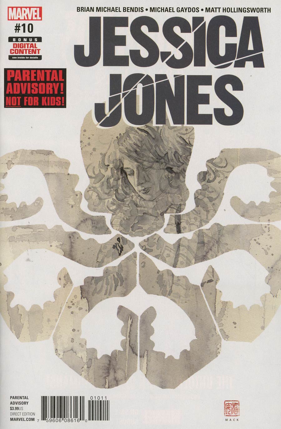 Jessica Jones #10 Cover A Regular David Mack Cover