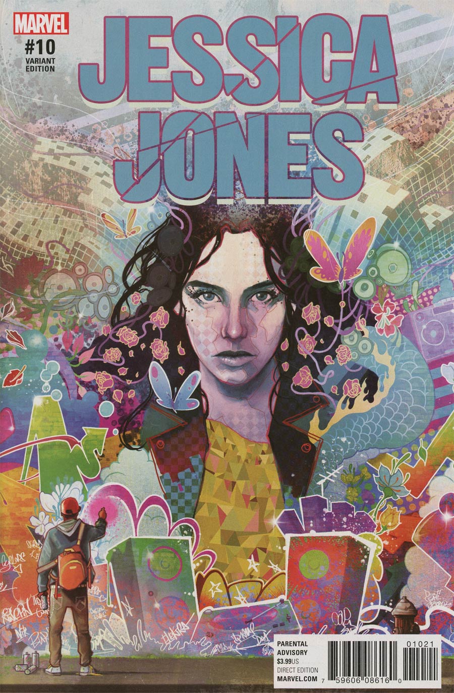 Jessica Jones #10 Cover B Variant Martin Simmonds Cover