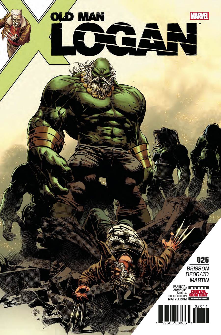 Old Man Logan Vol 2 #26 Cover A Regular Mike Deodato Jr Cover