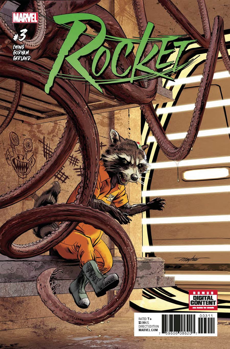 Rocket #3 Cover A Regular Mike Mayhew Cover