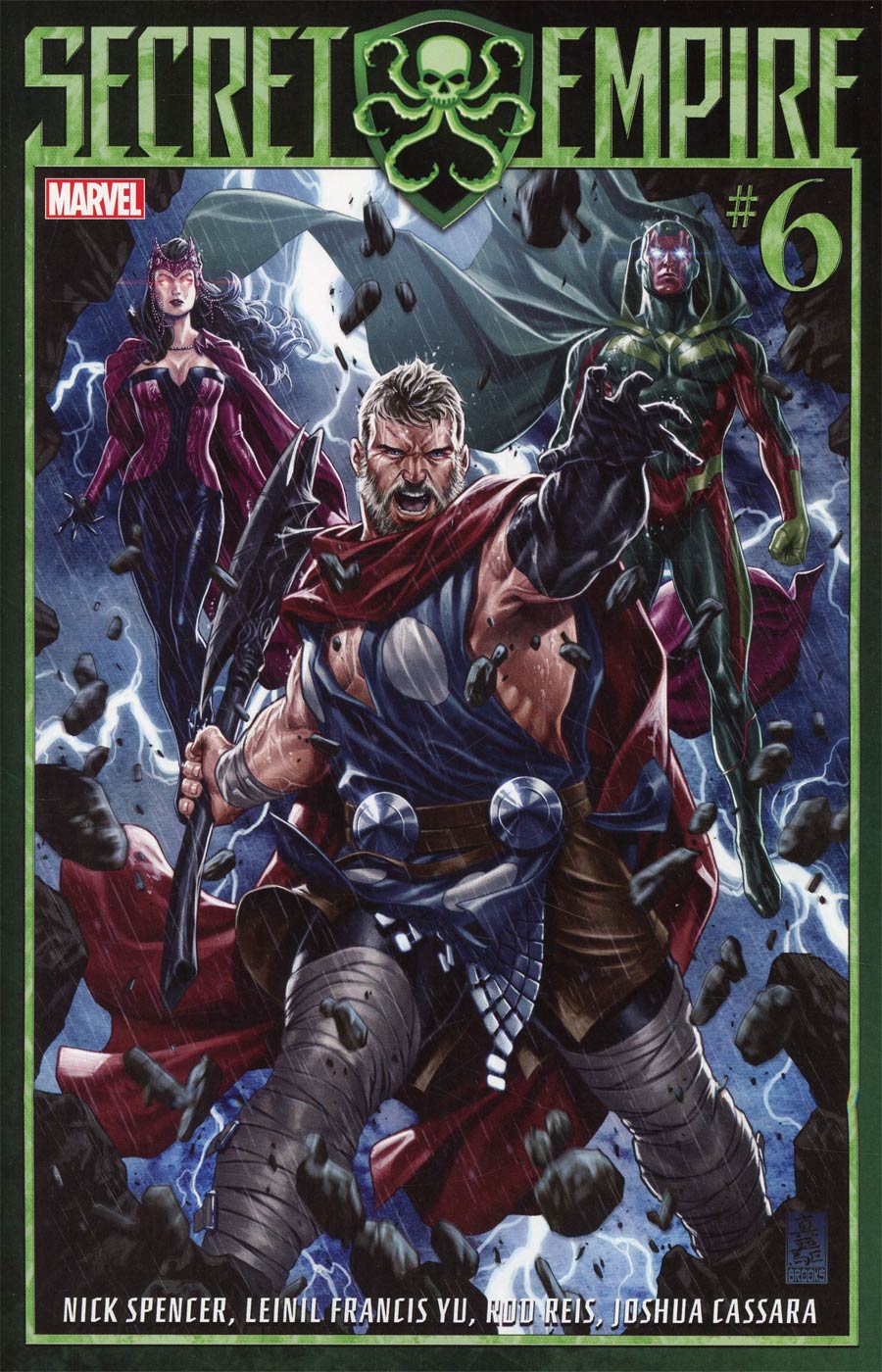 Secret Empire #6 Cover A Regular Mark Brooks Cover