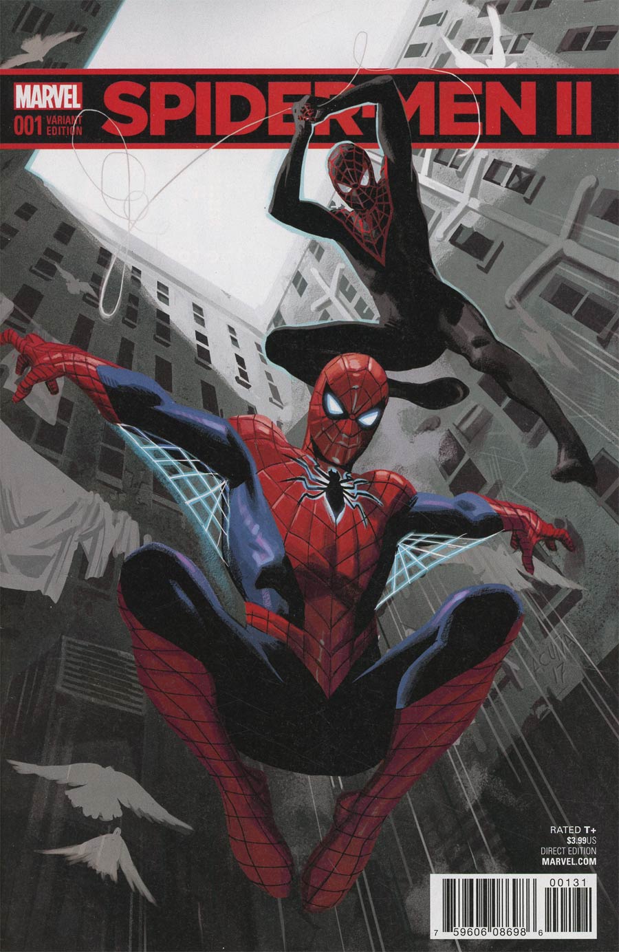 Spider-Men II #1 Cover C Variant Daniel Acuna Cover