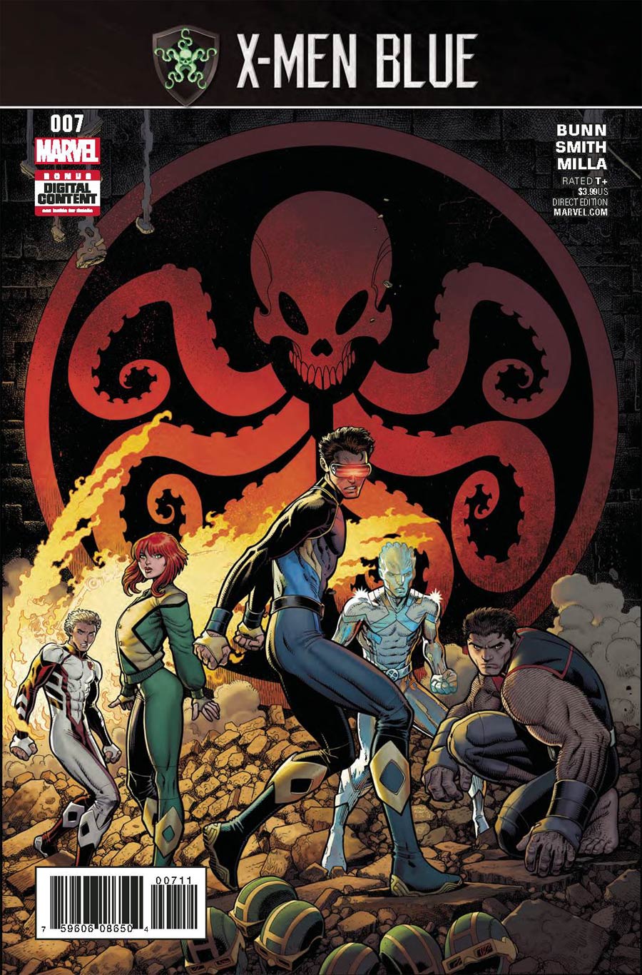 X-Men Blue #7 Cover A Regular Arthur Adams Cover (Secret Empire Tie-In)