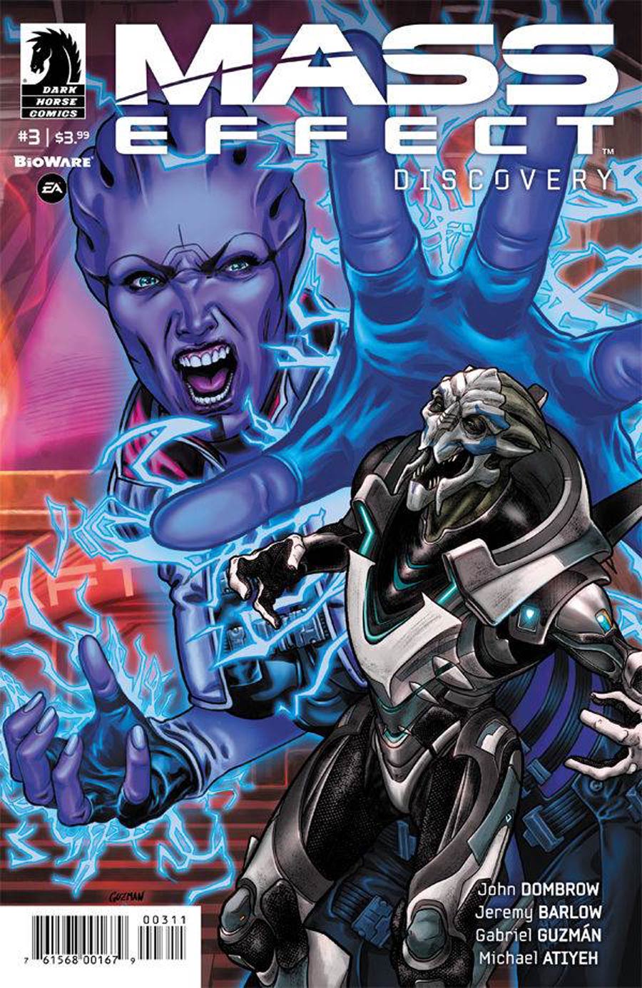 Mass Effect Discovery #3 Cover A Regular Gabriel Guzman Cover