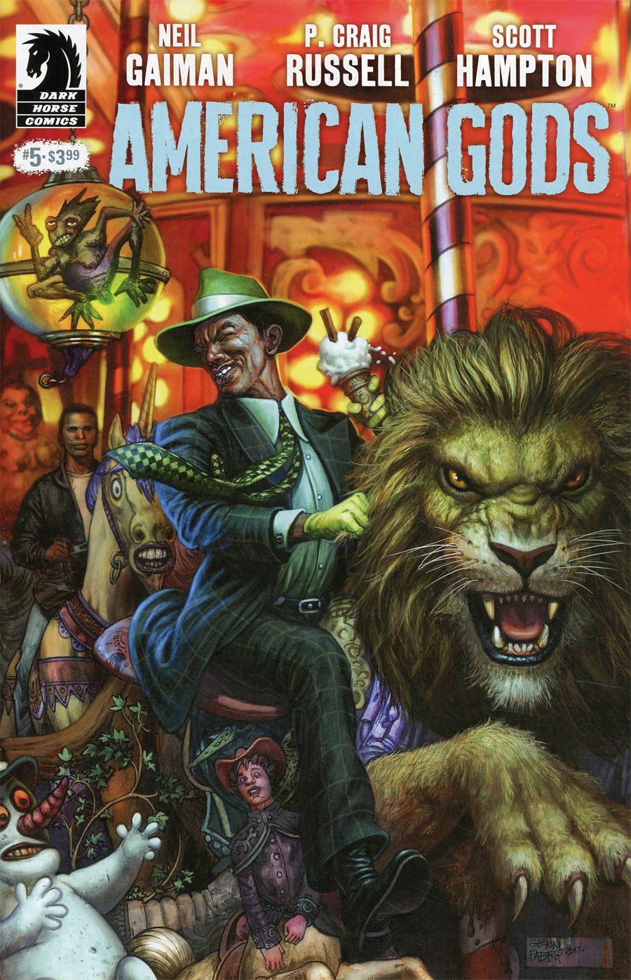 American Gods Shadows #5 Cover A Regular Glenn Fabry Cover