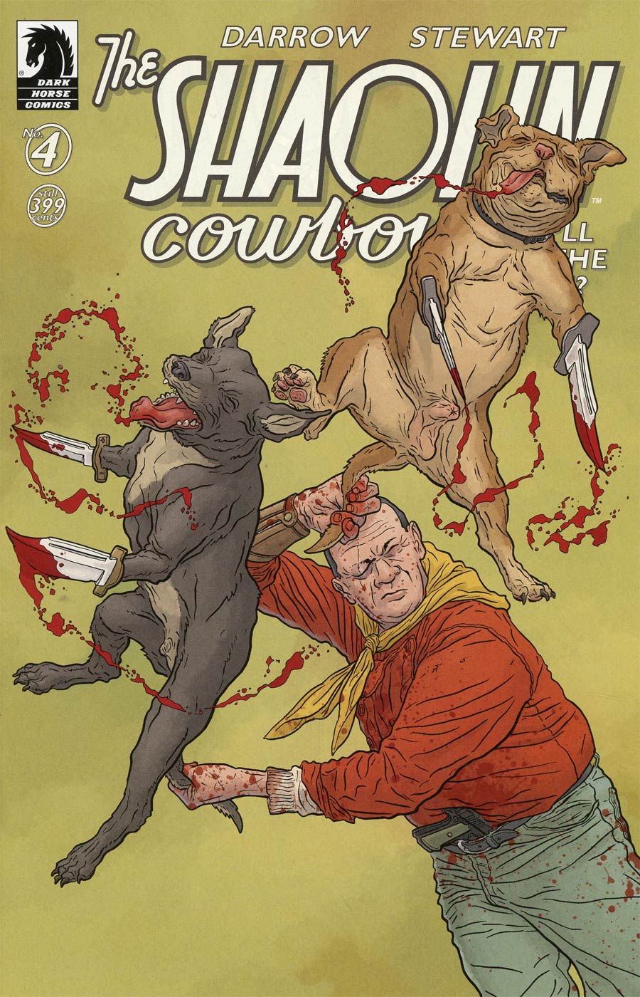 Shaolin Cowboy Wholl Stop The Reign #4 Cover A Regular Geof Darrow Cover