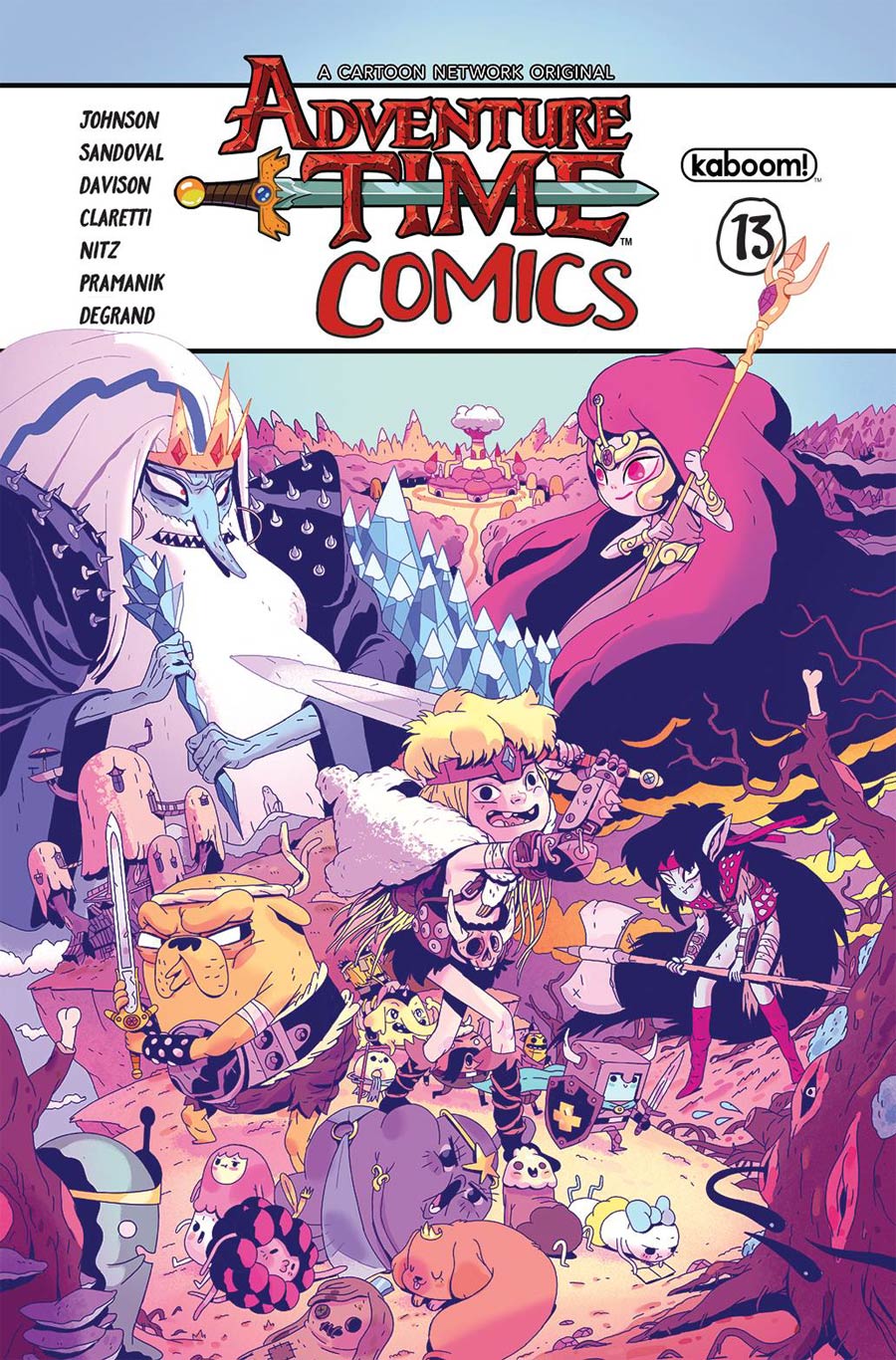 Adventure Time Comics #13 Cover B Variant Jorge Monlongo Subscription Cover
