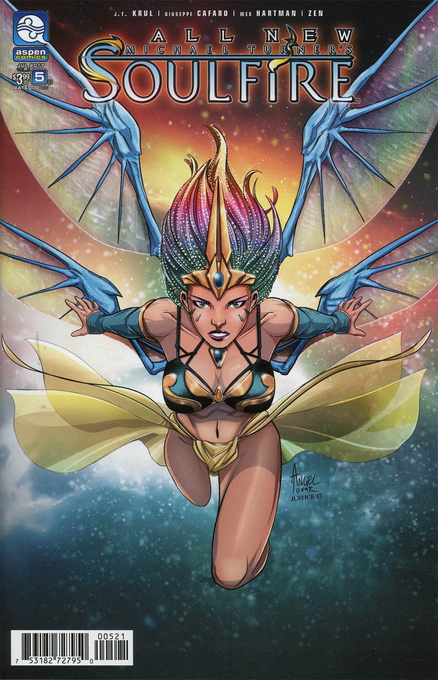 All New Soulfire Vol 2 #5 Cover B Variant Angel Tovar Cover