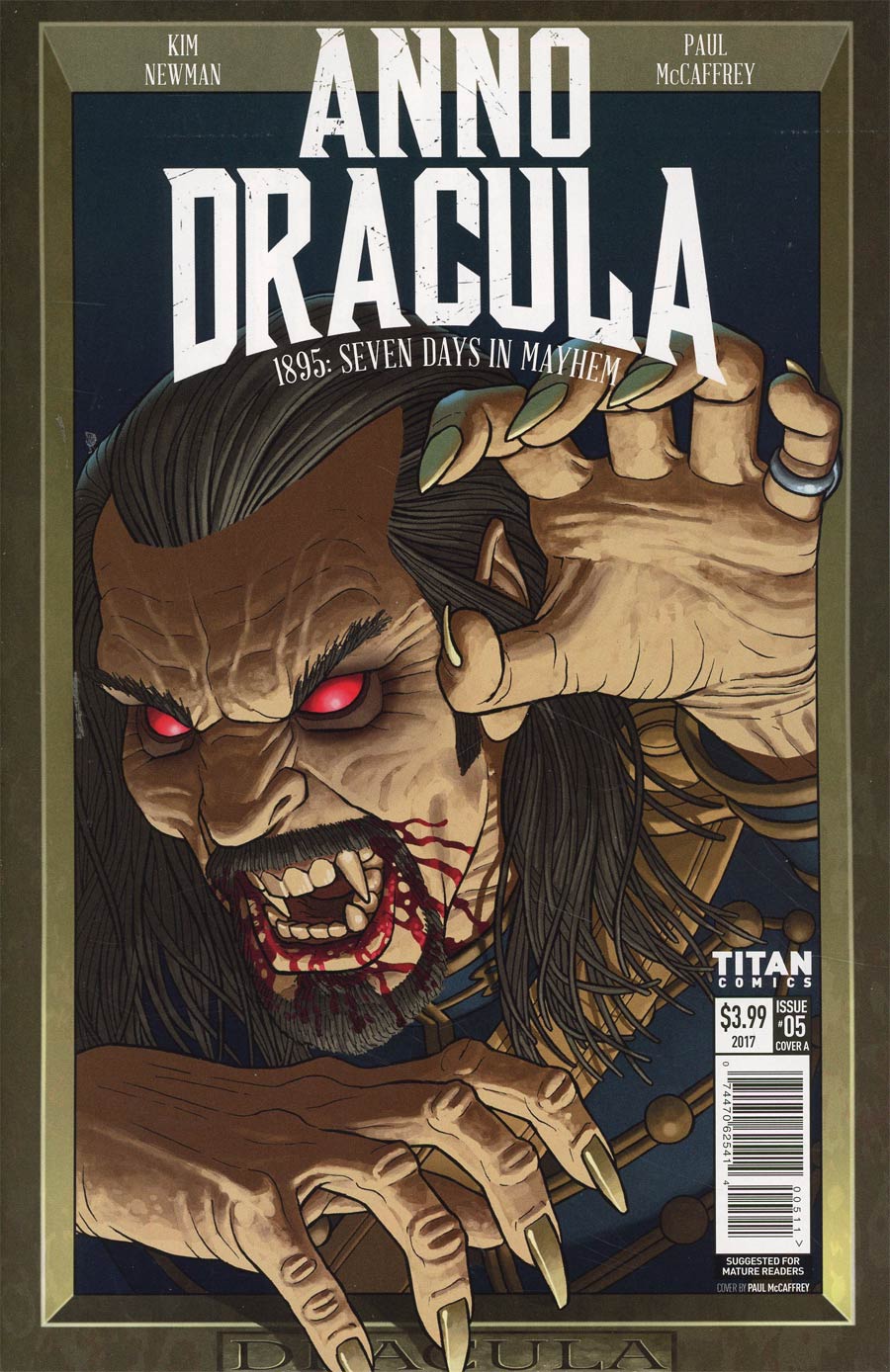 Anno Dracula #5 Cover A Regular Paul McCaffrey Cover