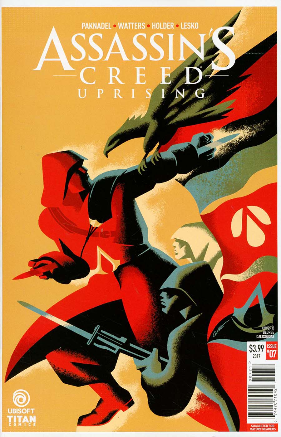 Assassins Creed Uprising #7 Cover A Regular Sunsetagain Cover