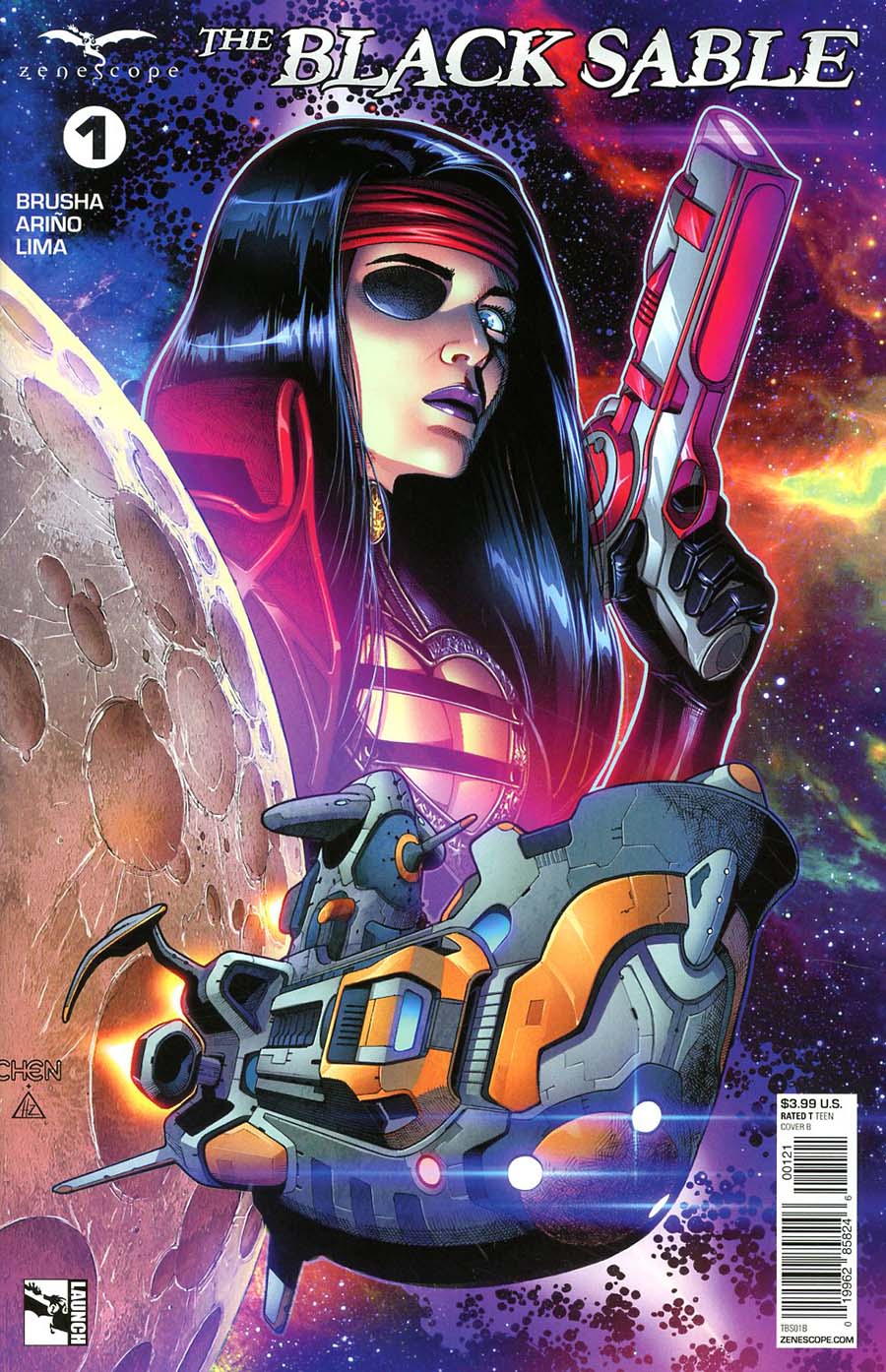 Black Sable #1 Cover B Sean Chen