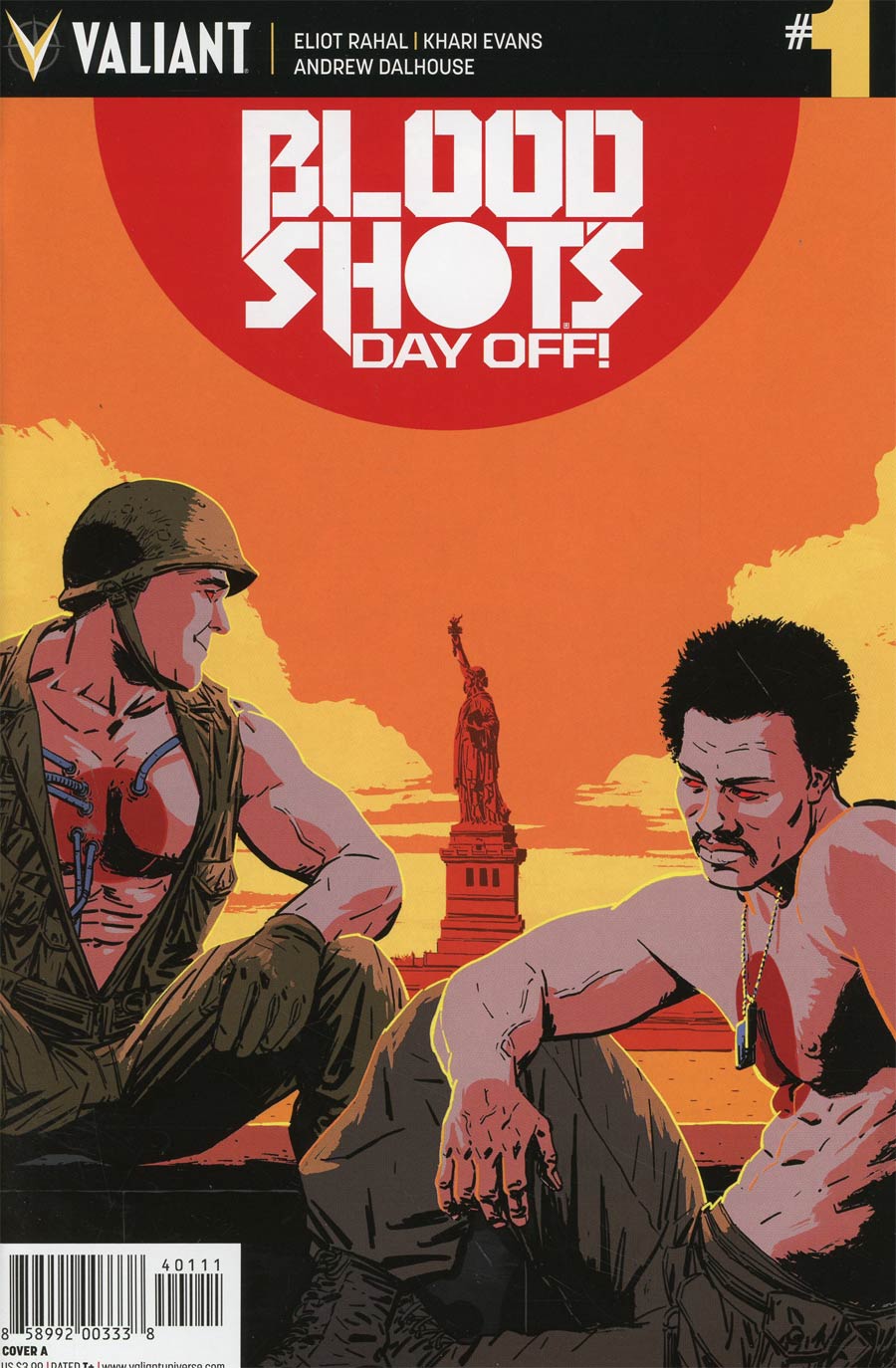 Bloodshots Day Off #1 Cover A Regular Kano Cover