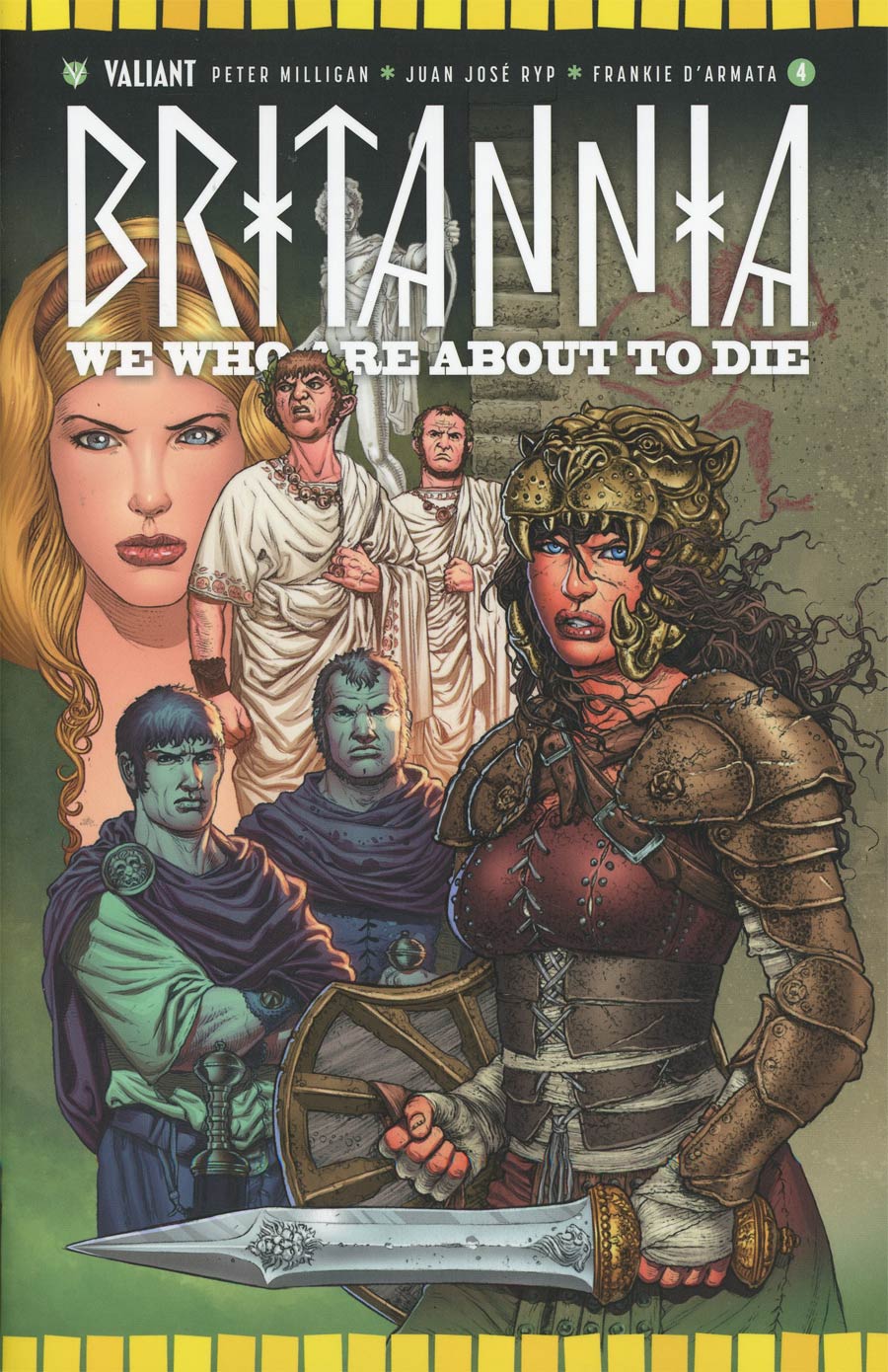 Britannia We Who Are About To Die #4 Cover B Variant Juan Jose Ryp Cover