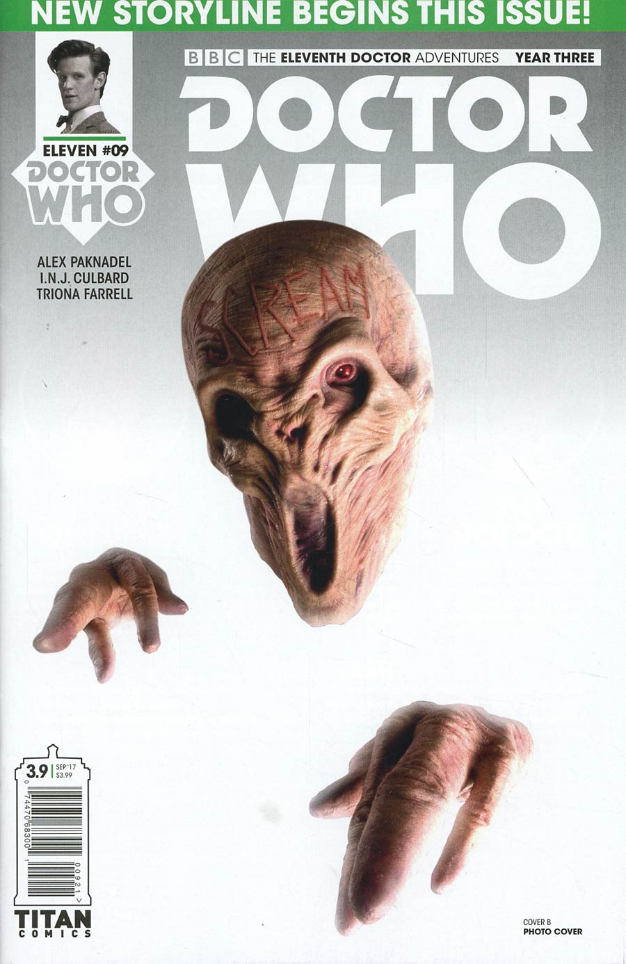 Doctor Who 11th Doctor Year Three #9 Cover B Variant Photo Cover