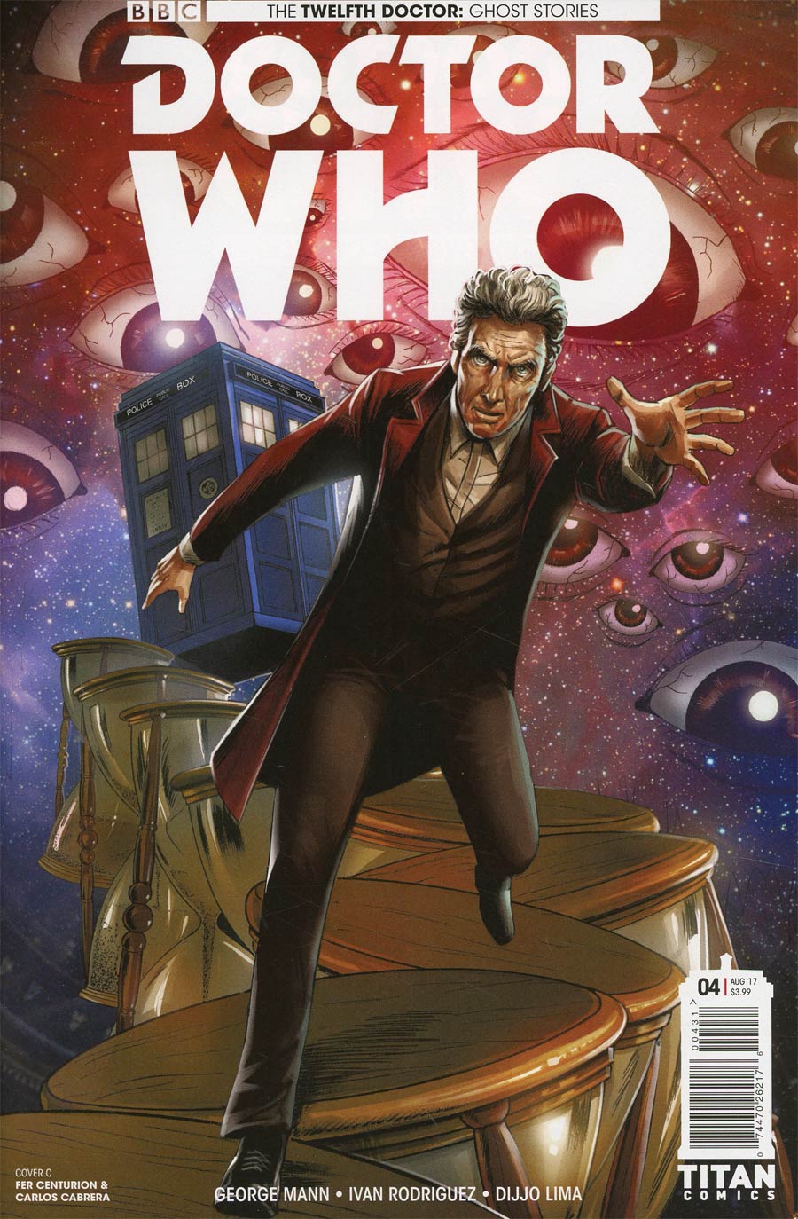 Doctor Who Ghost Stories #4 Cover C Variant Fer Centurion & Carlos Cabrera Cover