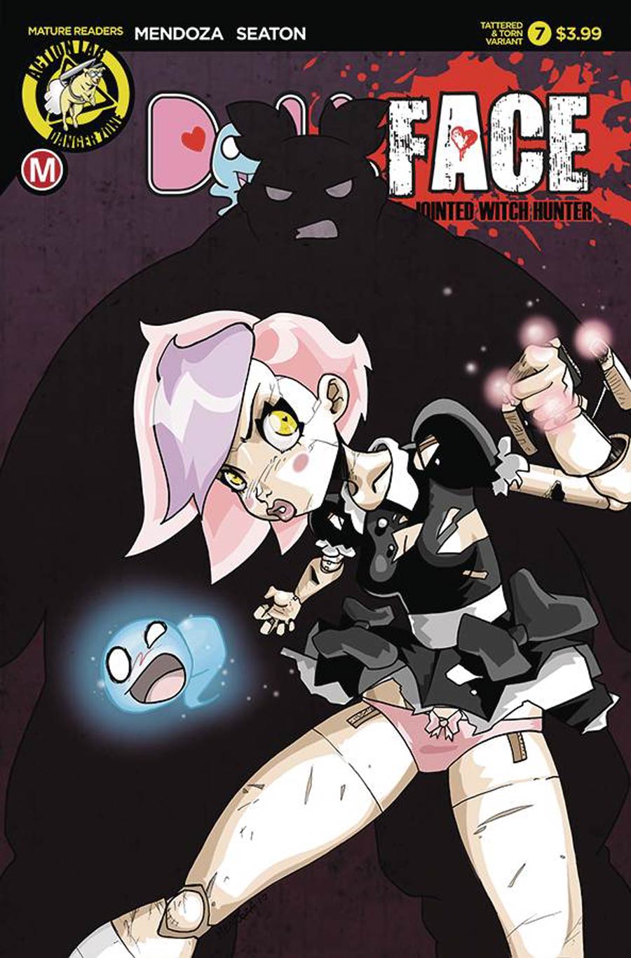 Dollface #7 Cover B Variant Dan Mendoza Tattered & Torn Cover