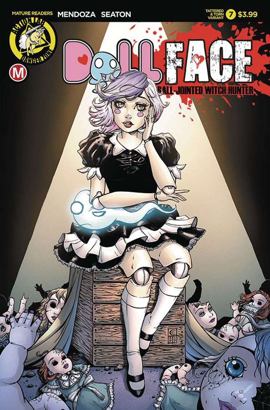 Dollface #7 Cover E Variant Collette Turner Pin-Up Cover