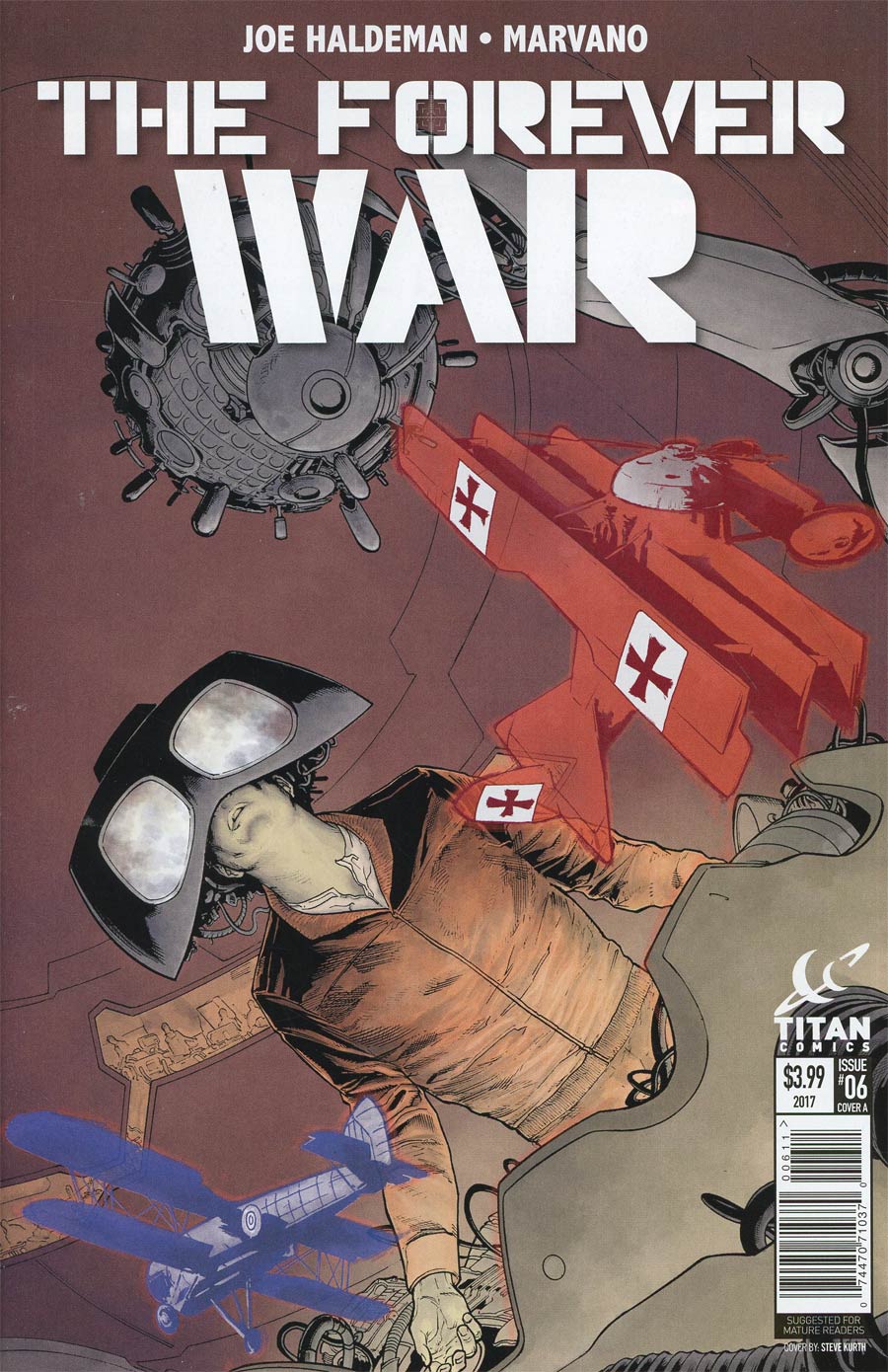 Forever War #6 Cover A Regular Steve Kurth Cover