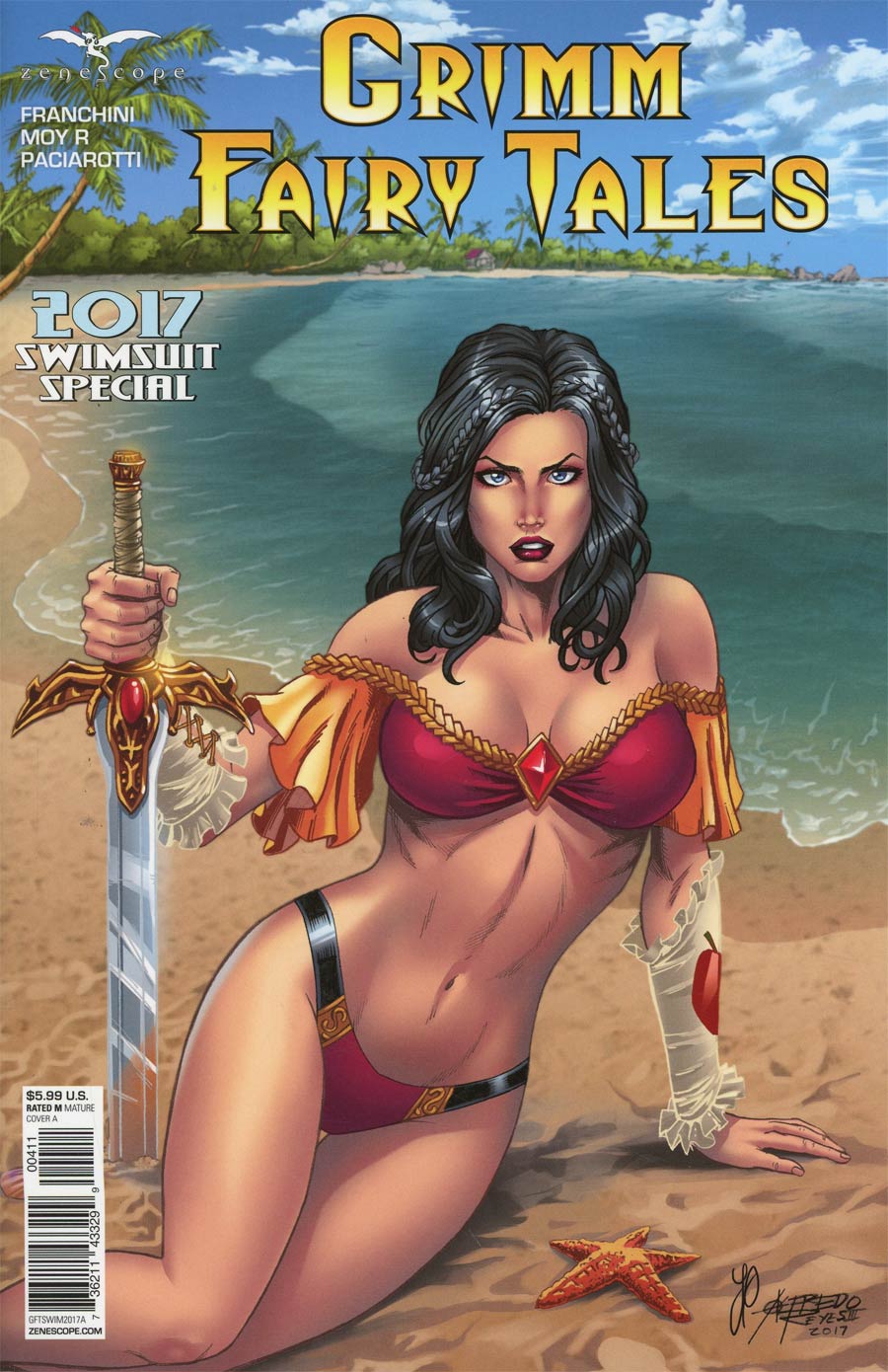 Grimm Fairy Tales Presents Swimsuit Special 2017 Cover A Alfredo Reyes