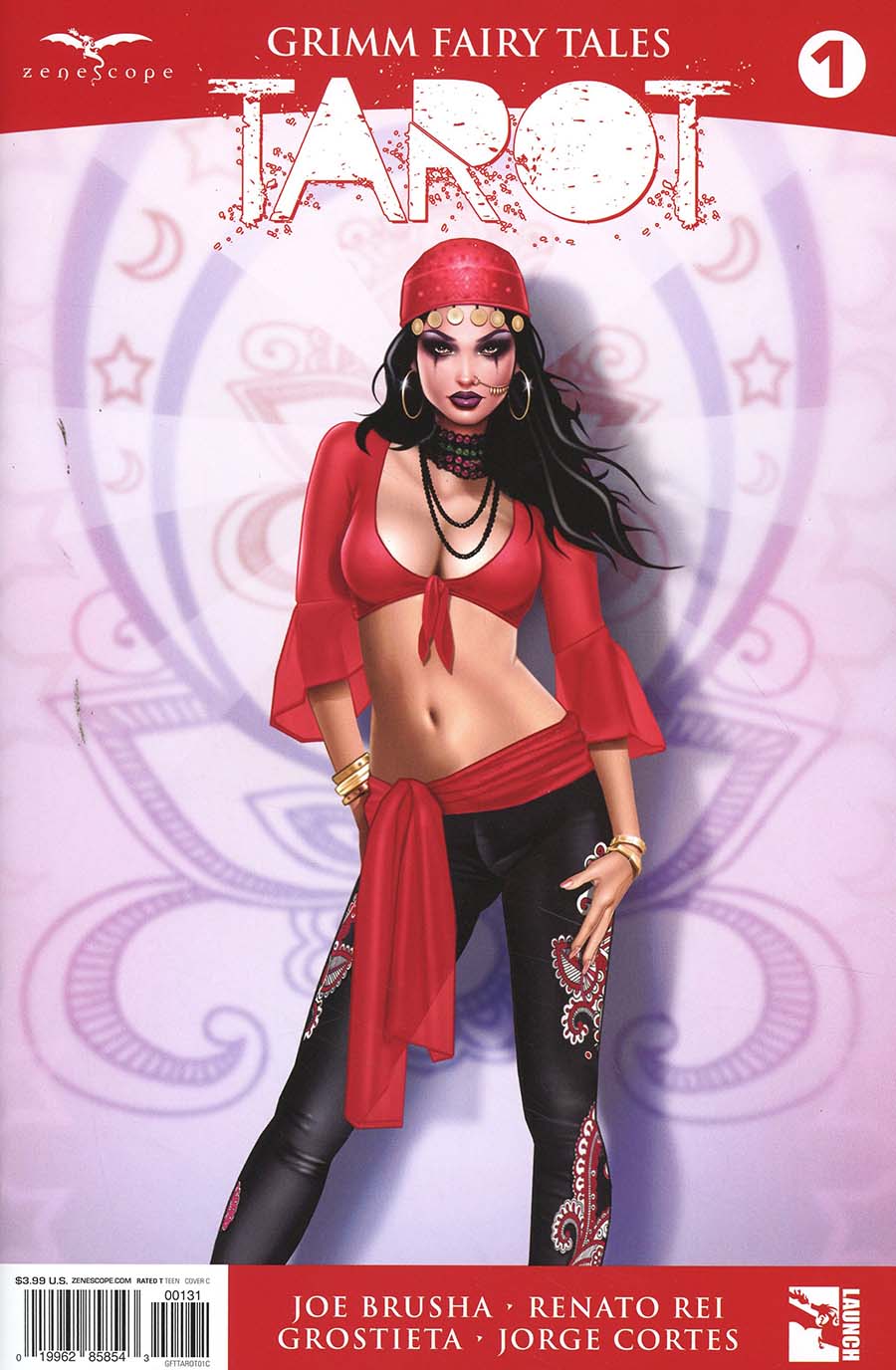 Grimm Fairy Tales Presents Tarot #1 Cover C Keith Garvey