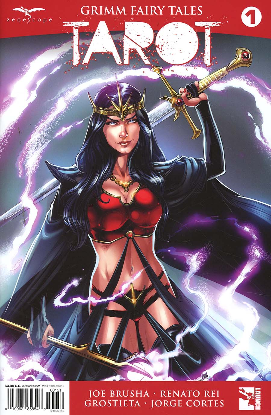 Grimm Fairy Tales Presents Tarot #1 Cover E Allan Otero