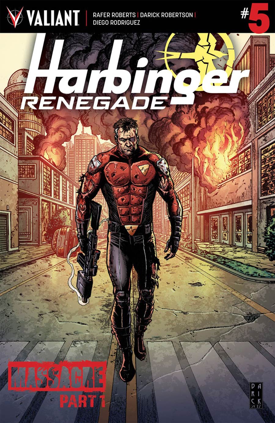 Harbinger Renegade #5 Cover A 1st Ptg Regular Darick Robertson Cover