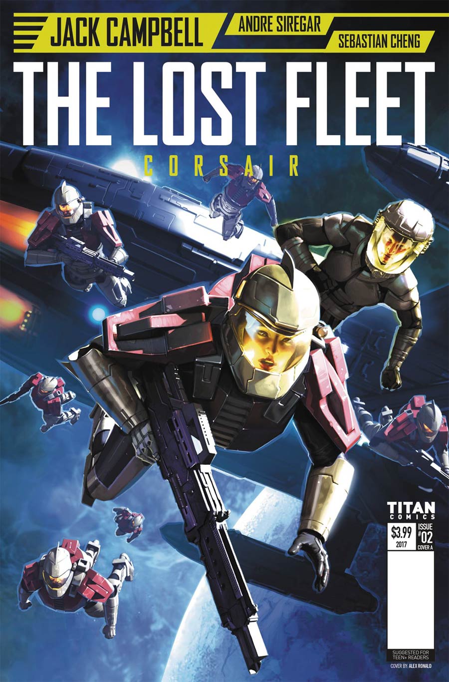Lost Fleet Corsair #2 Cover A Regular Alex Ronald Cover