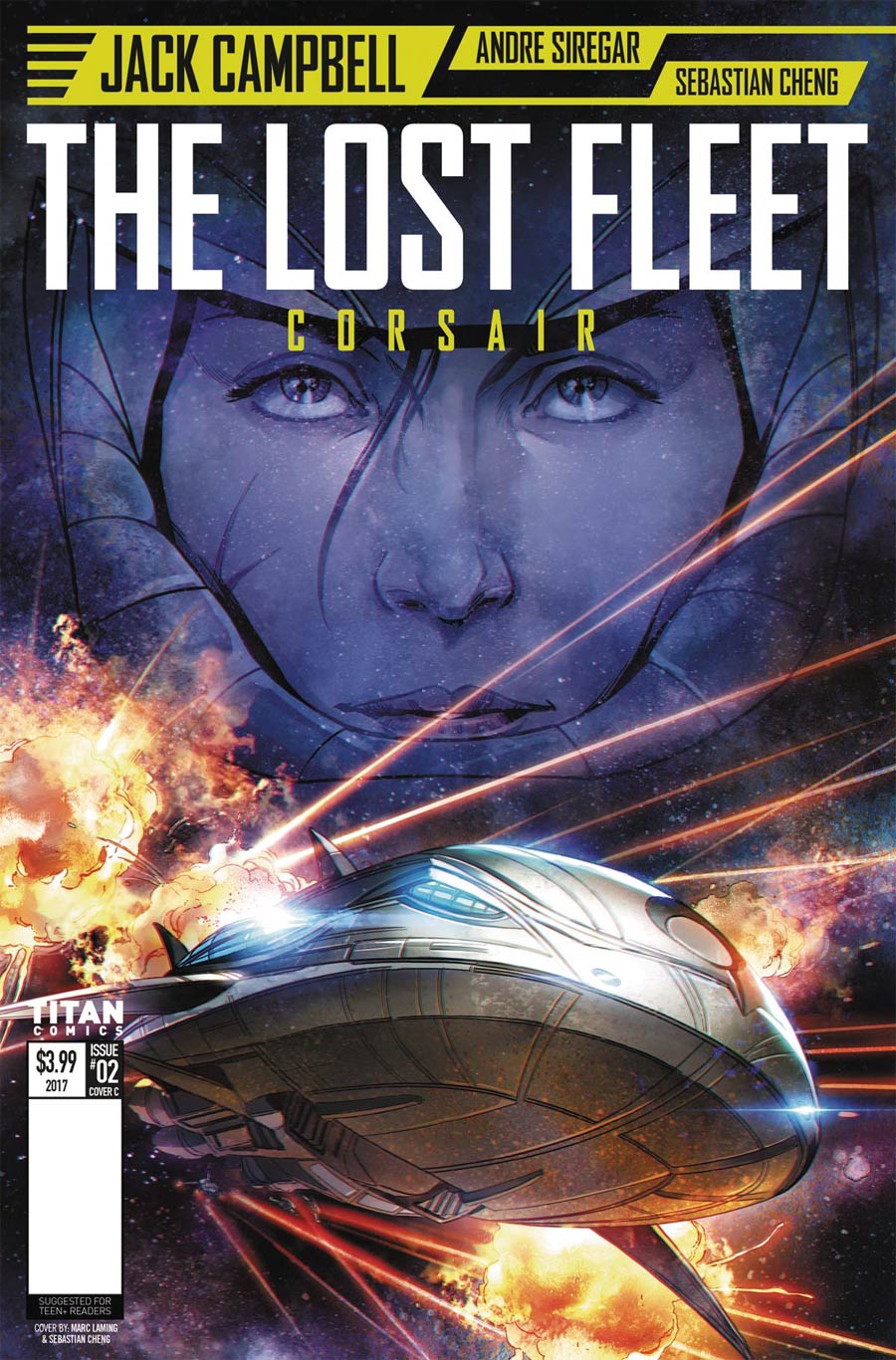 Lost Fleet Corsair #2 Cover C Variant Marc Laming Cover