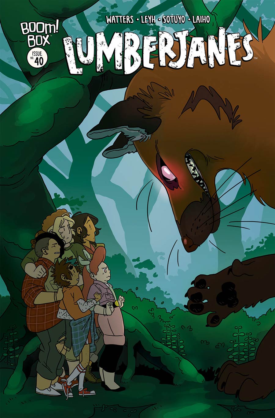 Lumberjanes #40 Cover A Regular Kat Leyh Cover