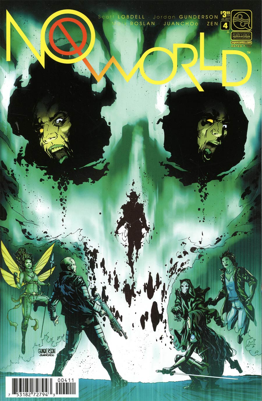 No World #4 Cover A Regular Jordan Gunderson Cover