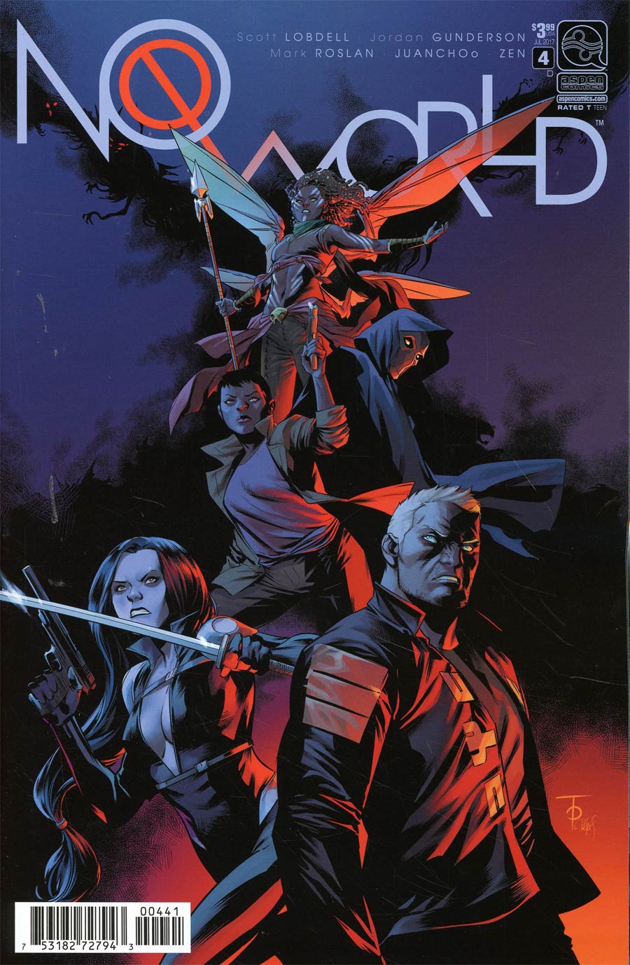 No World #4 Cover D Variant Marcus To Cover