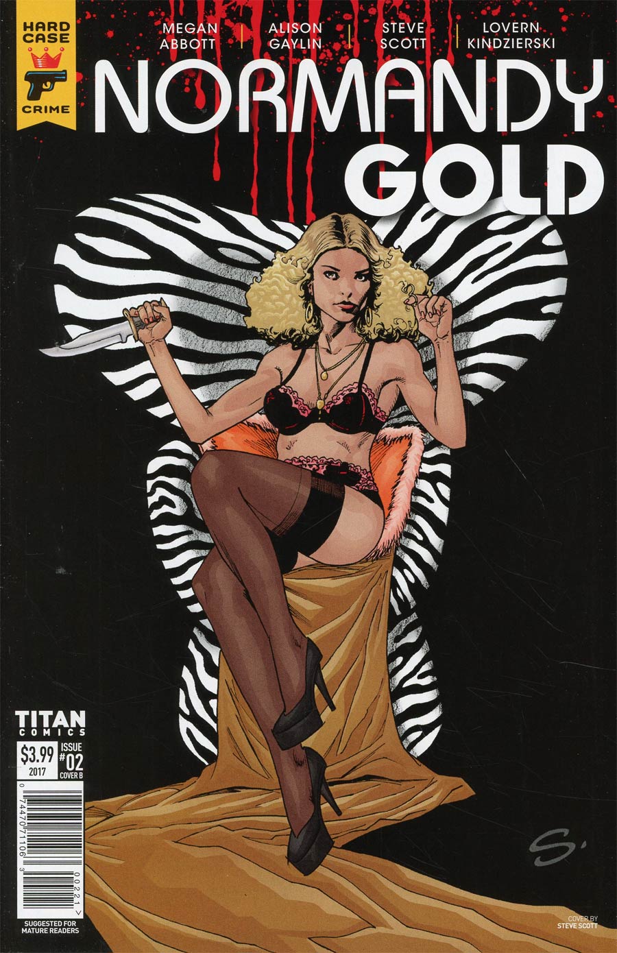 Hard Case Crime Normandy Gold #2 Cover B Variant Steve Scott Cover