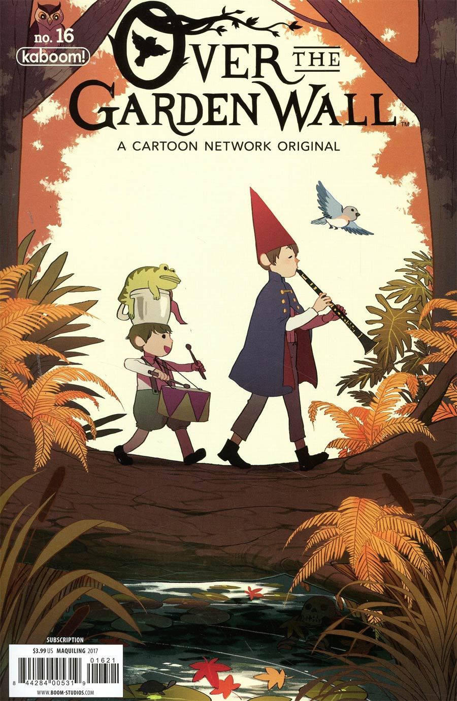 Over The Garden Wall Vol 2 #16 Cover B Variant Star Maquilling Subscription Cover