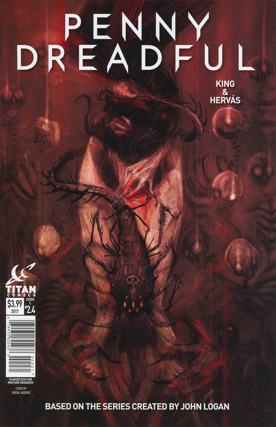 Penny Dreadful Vol 2 #4 Cover C Variant Abigail Harding Cover