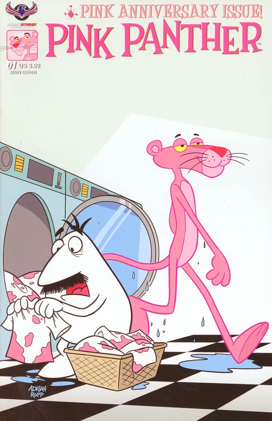 Pink Panther Pink Anniversary Cover A Regular Adrian Ropp Cover