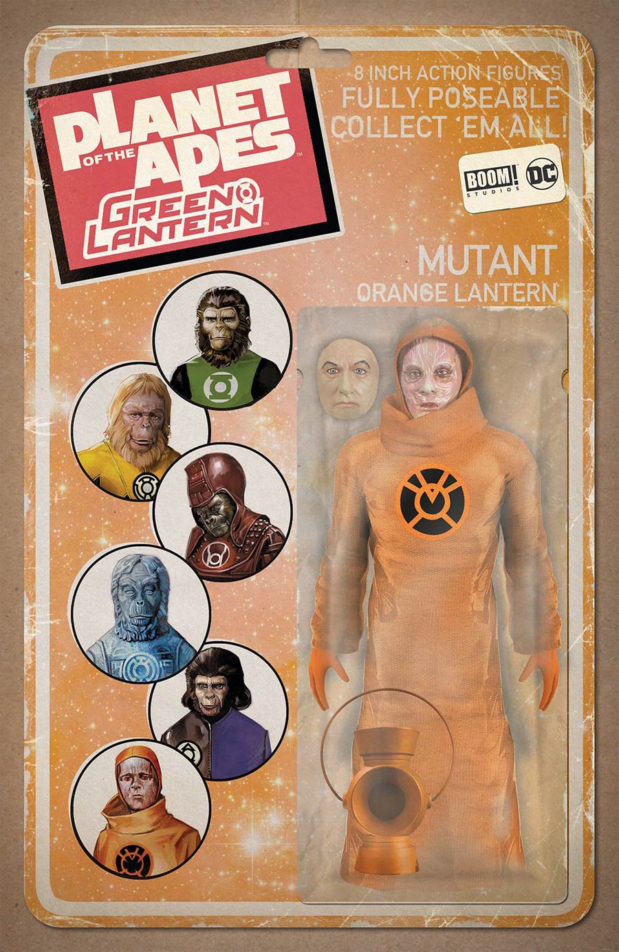 Planet Of The Apes Green Lantern #6 Cover B Variant David Ryan Robinson Vintage Action Figure Cover